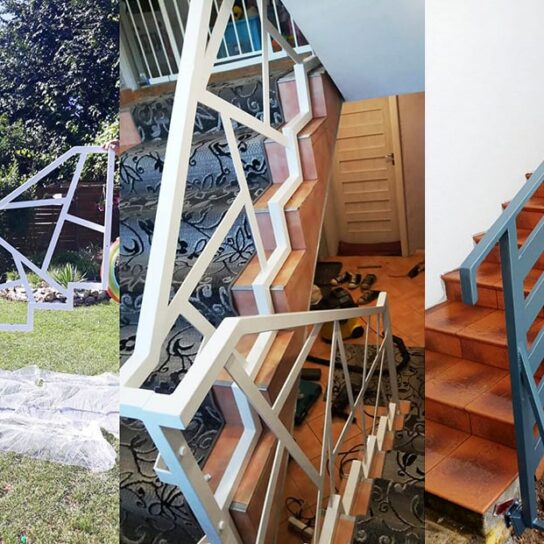 balustrady schodowe wewnętrzne i zewnętrzne - ancraft.pl